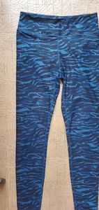 Zebra print leggings size small